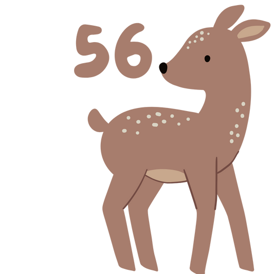 Größenlabel Bambi