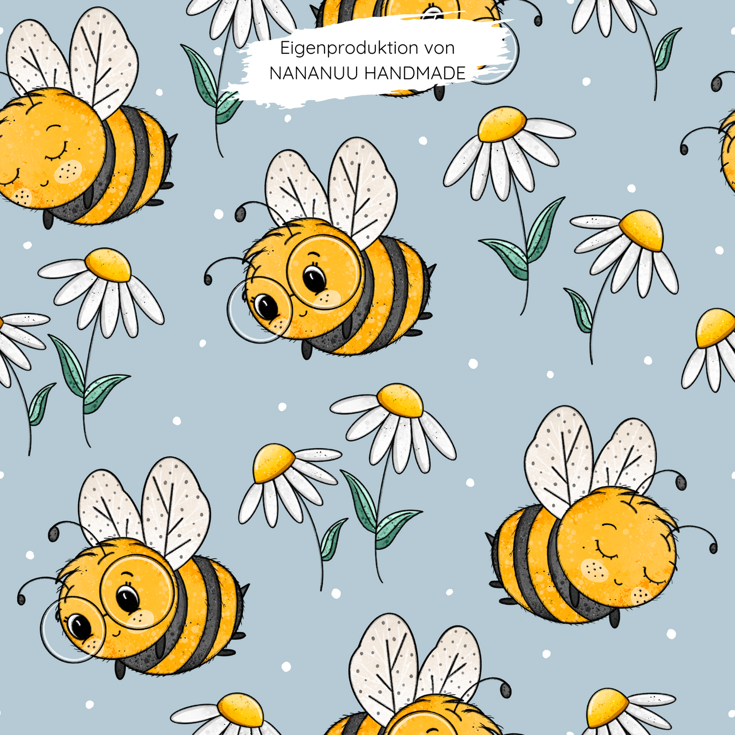 Vorbestellung: Bio Jersey Bienchen