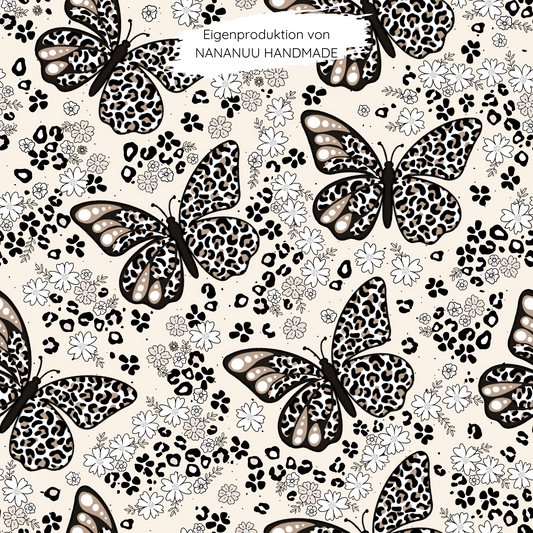 Vorbestellung: Bio French Terry Leo Butterfly