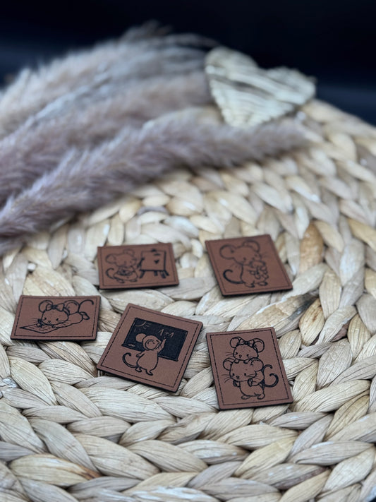 Kunstleder-Label Vorschule