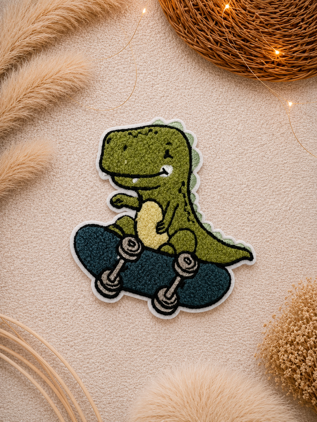 Coming Soon: Chenille Patch Skater-Rex