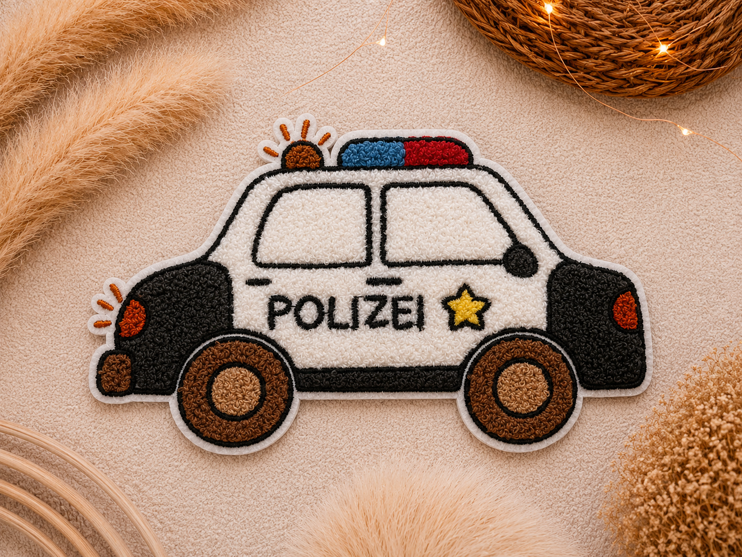 Coming Soon: Chenille Patch Polizei