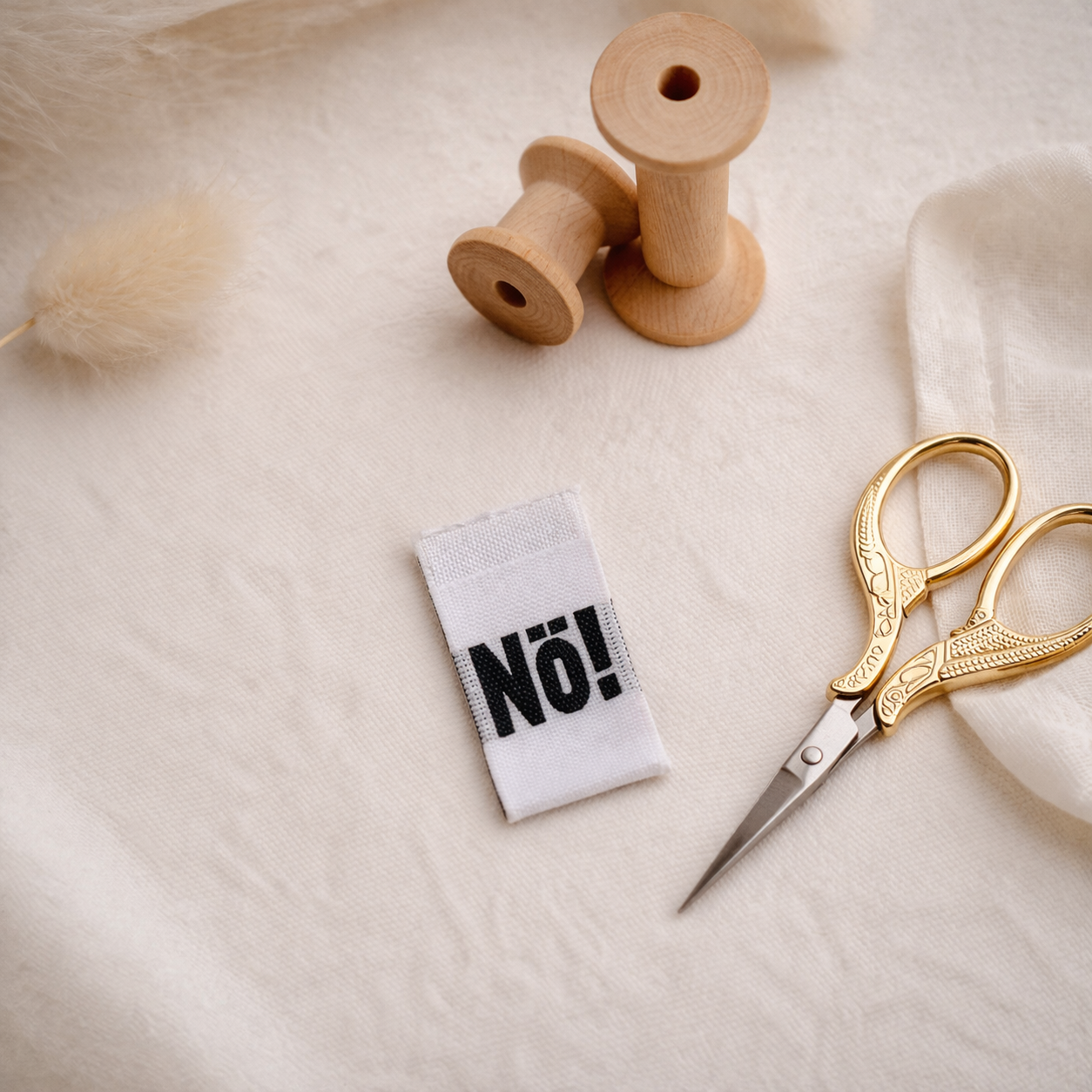 Weblabel NÖ white | 4 Stück