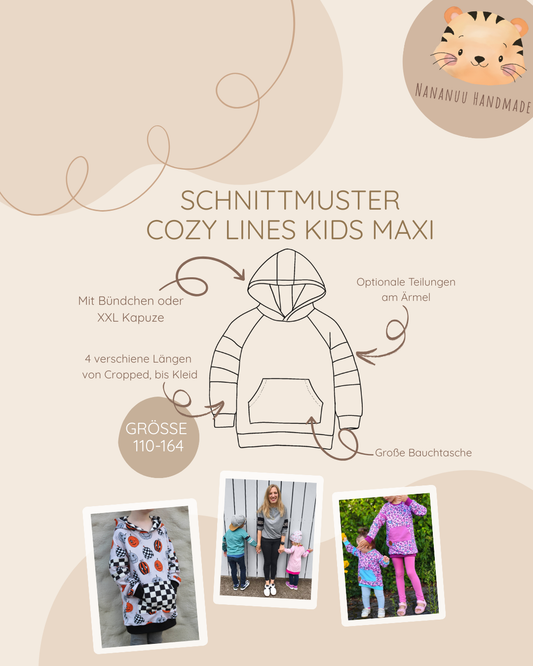 Cozy Lines Kids MAXI 110-164