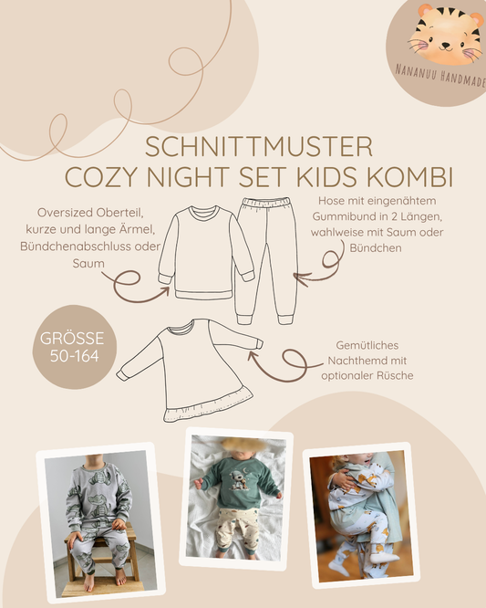 Cozy Night Set Kombi 50-164