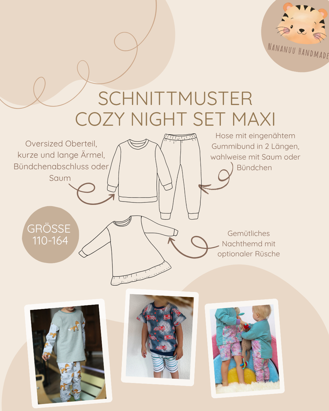 Cozy Night Set MAXI 110-164