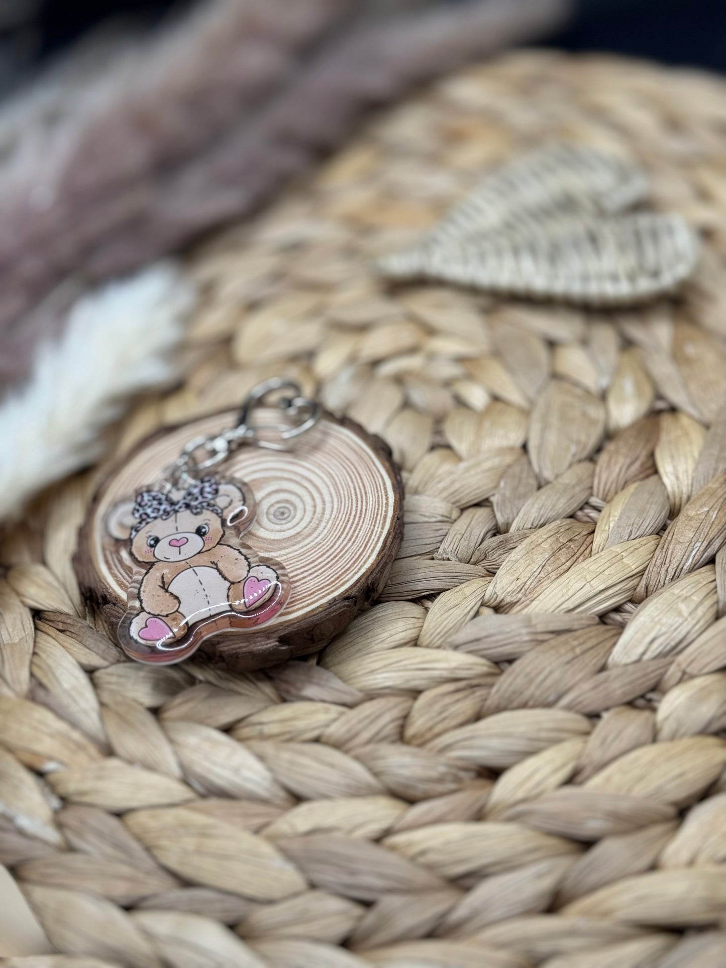 Schlüsselanhänger Teddylein 5cm