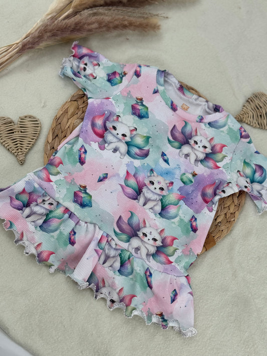 Tunika Rainbow Kitsune Größe 80