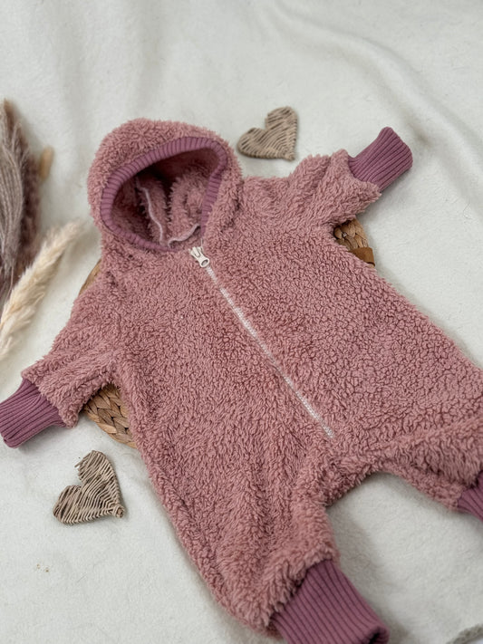 Jumper Kuschelplüsch rosa Größe 56