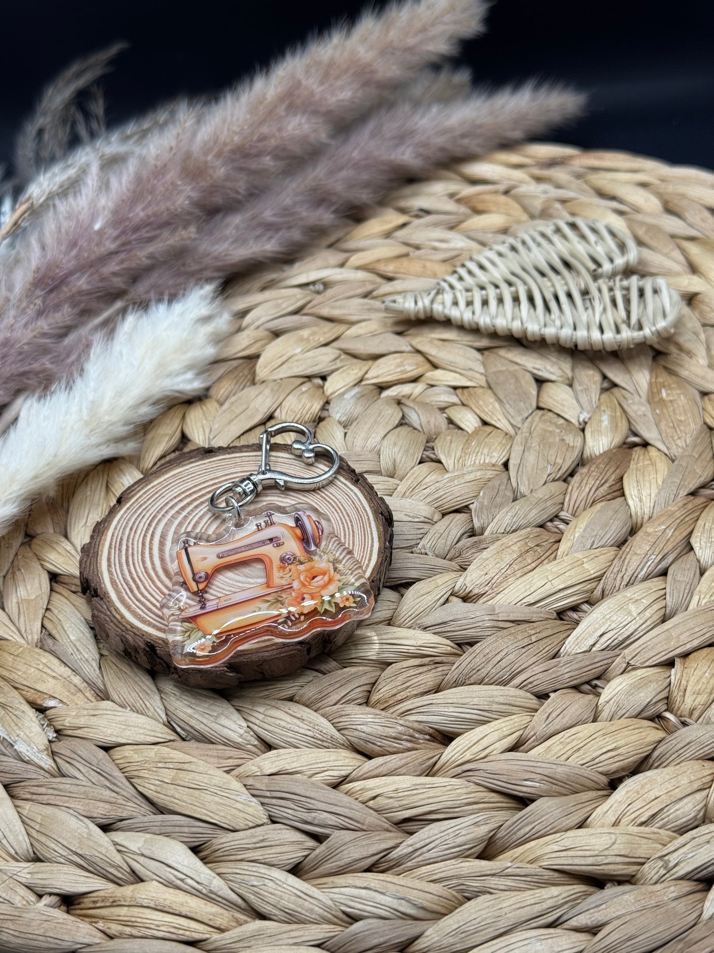 Schlüsselanhänger Nähmaschine 5cm