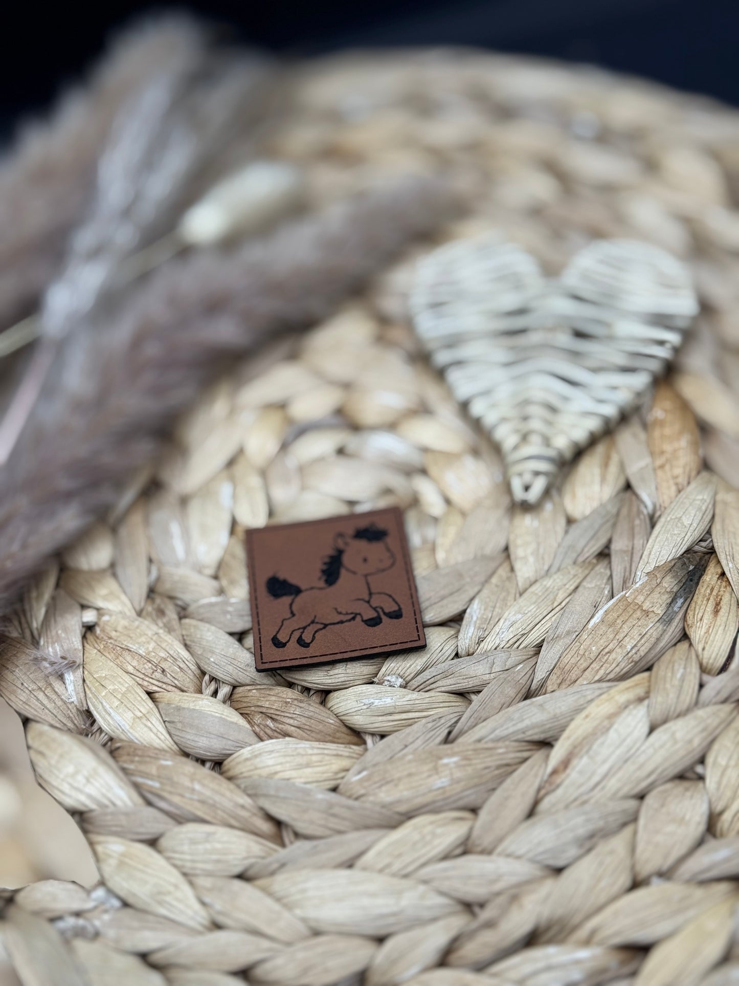 Kunstleder-Label Knuddelbauernhof