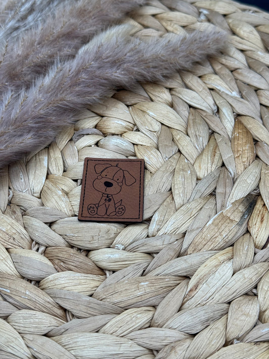 Kunstleder-Label Struppi