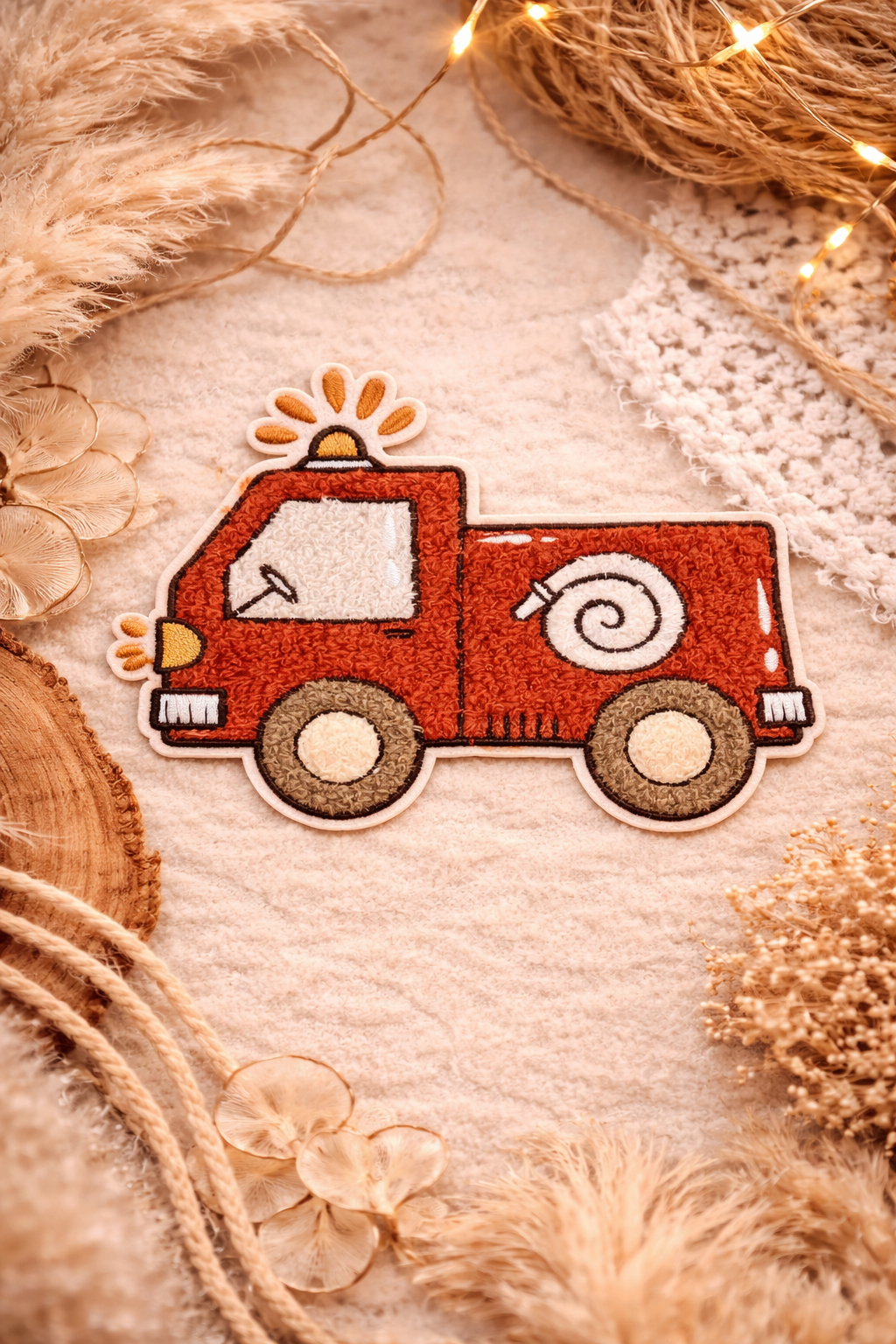 Chenille Patch Feuerwehr