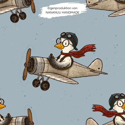 Vorbestellung: French Terry Flugmanni