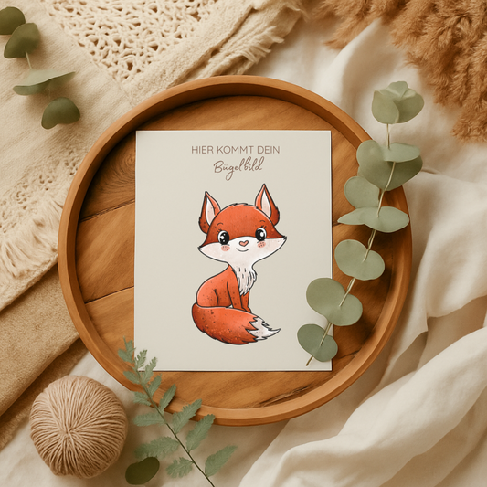 Bügelbild: Fuchs