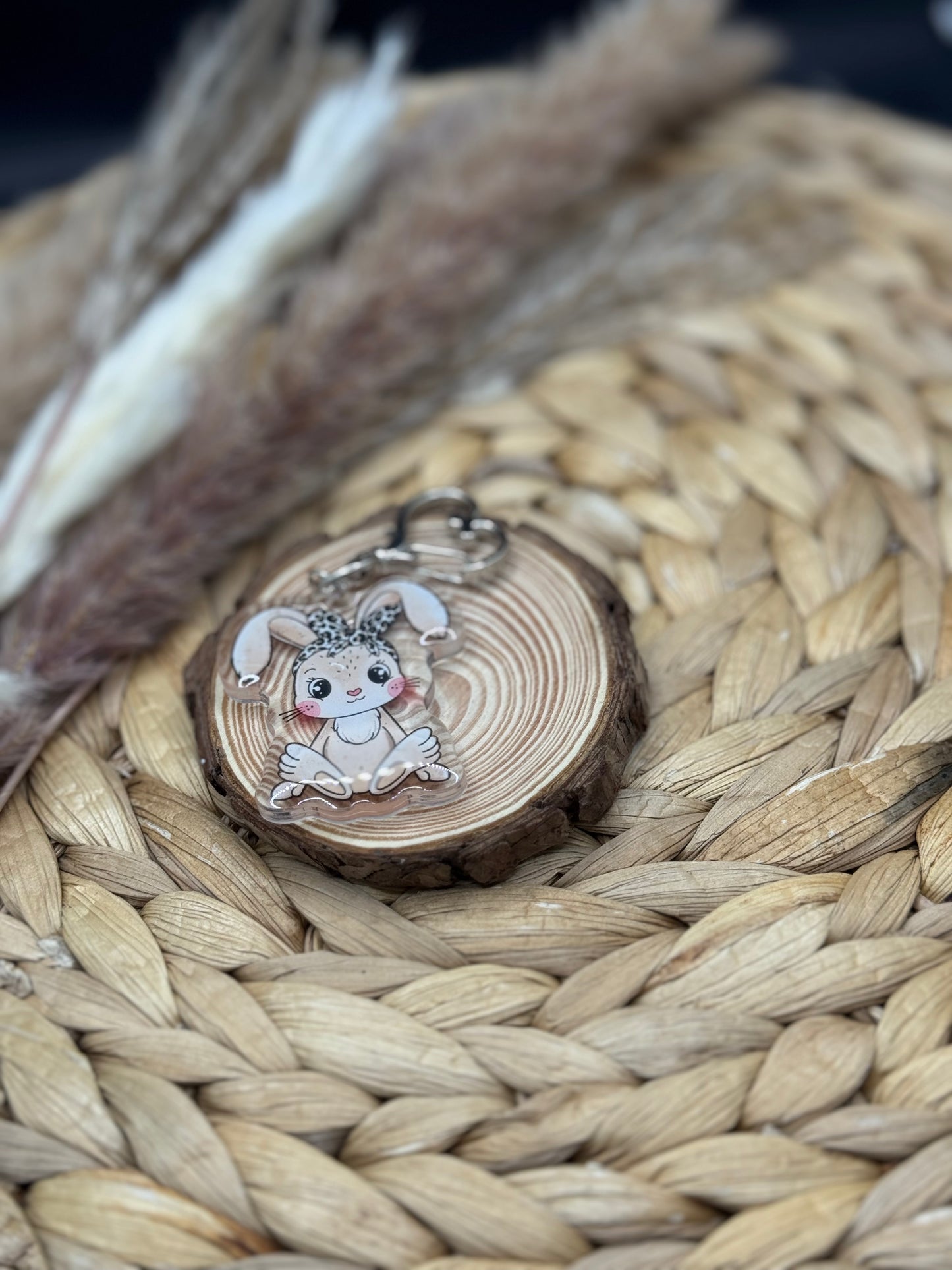 Schlüsselanhänger Hoppele Leo 5cm