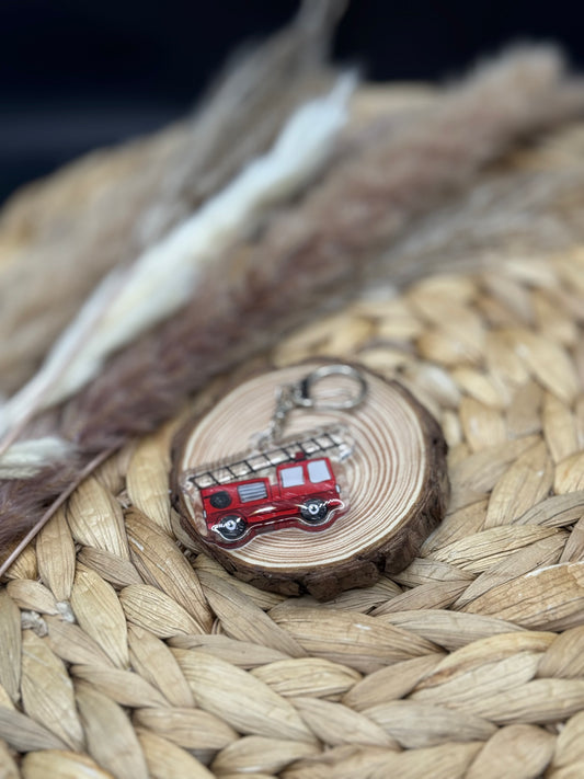 Schlüsselanhänger Feuerwehr 5cm