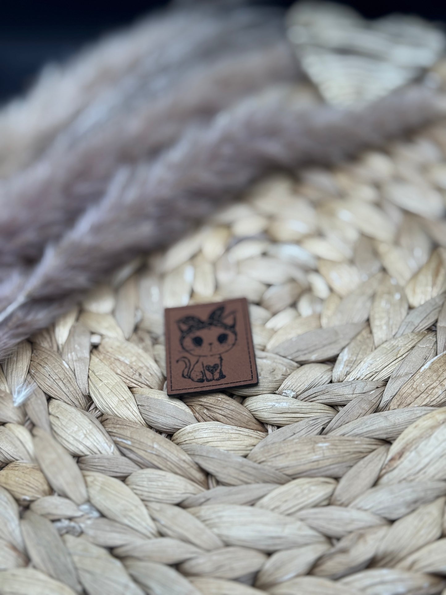 Kunstleder-Label Leo Kitty