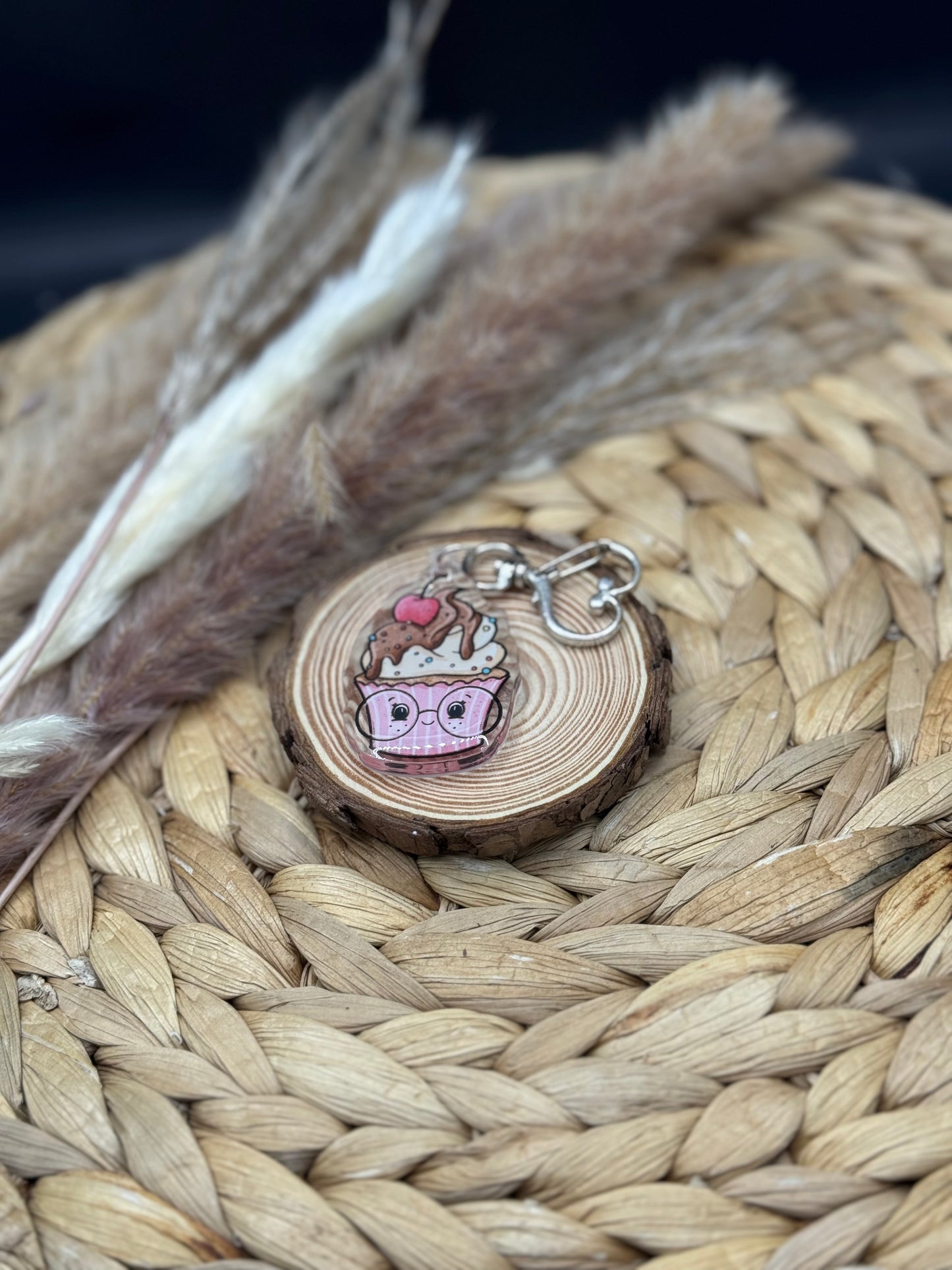 Schlüsselanhänger Cupcake 5cm