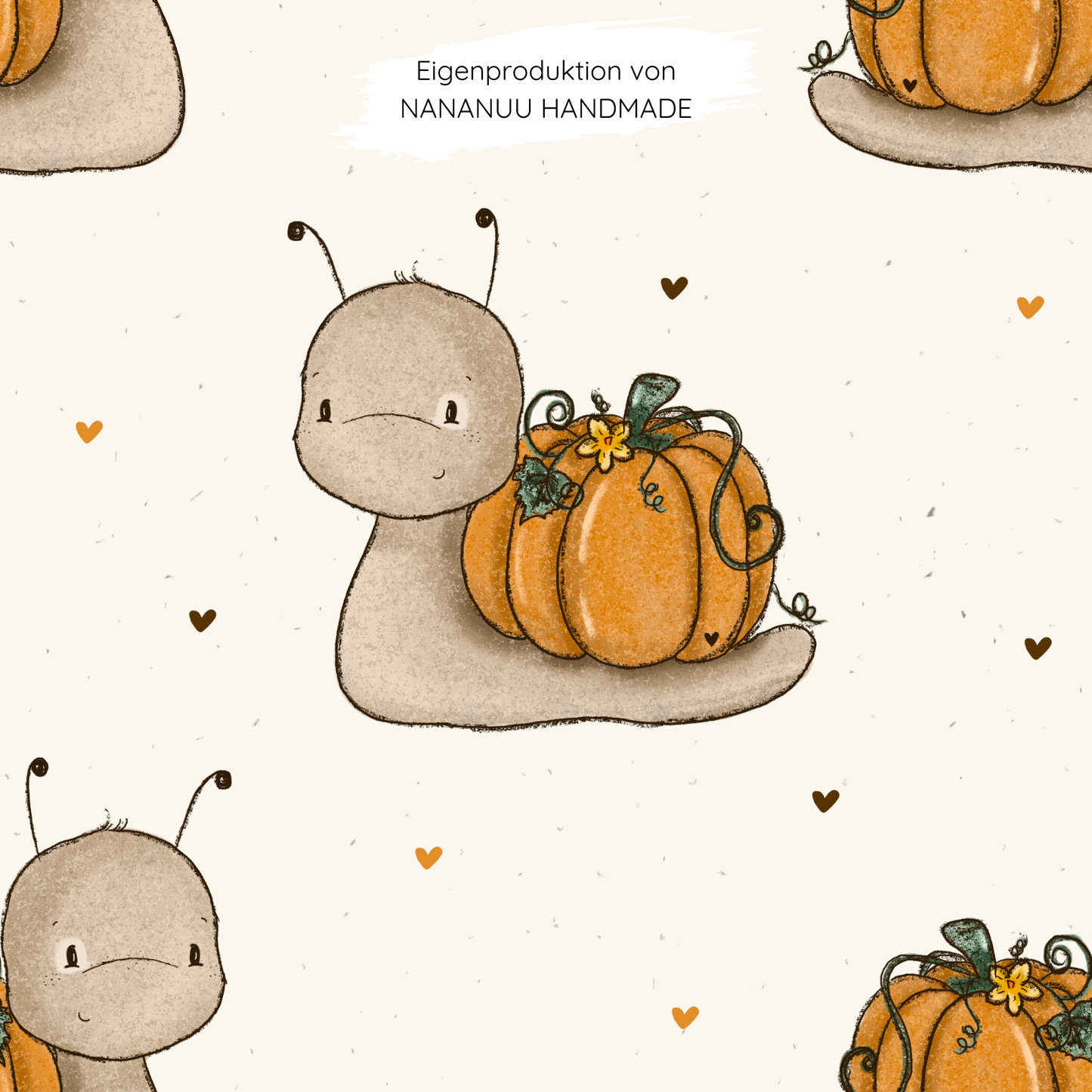 Vorbestellung: French Terry Herbstschnecke