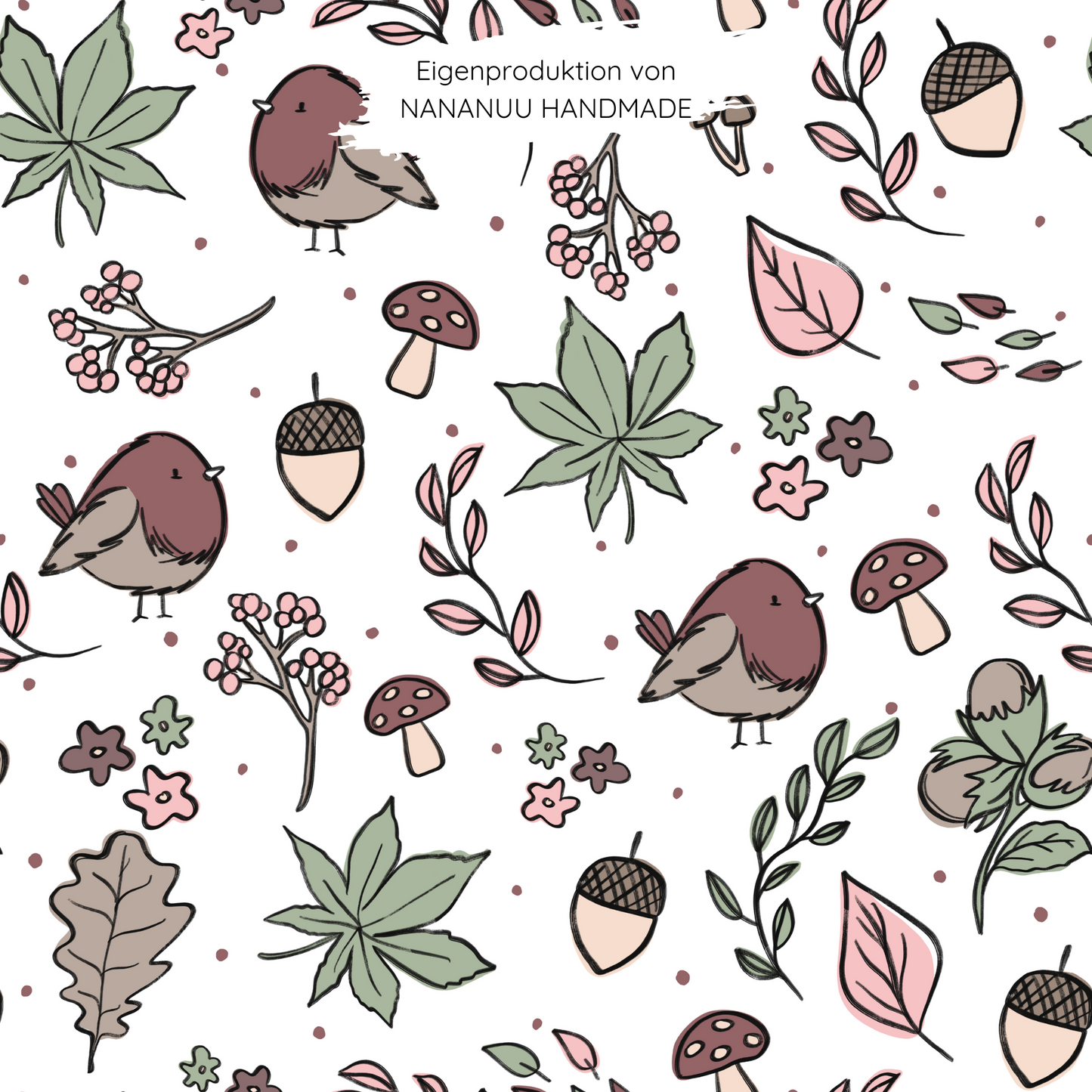 Bio French Terry Herbstgruß