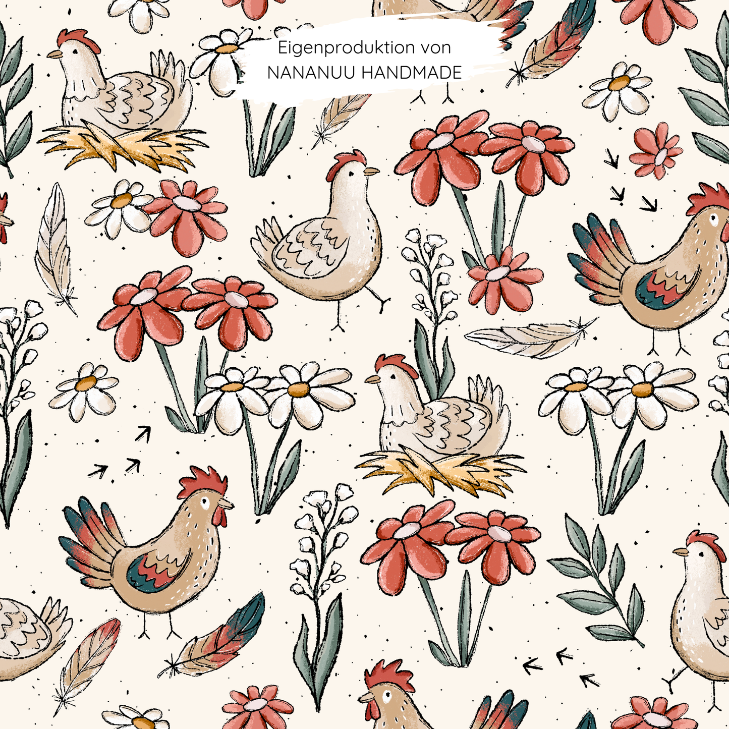 Vorbestellung: French Terry Hühnertag