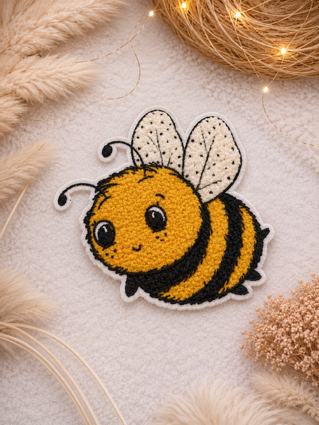 Coming Soon: Chenille Patch Biene
