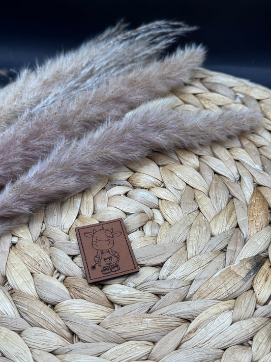 Kunstleder-Label Cowy
