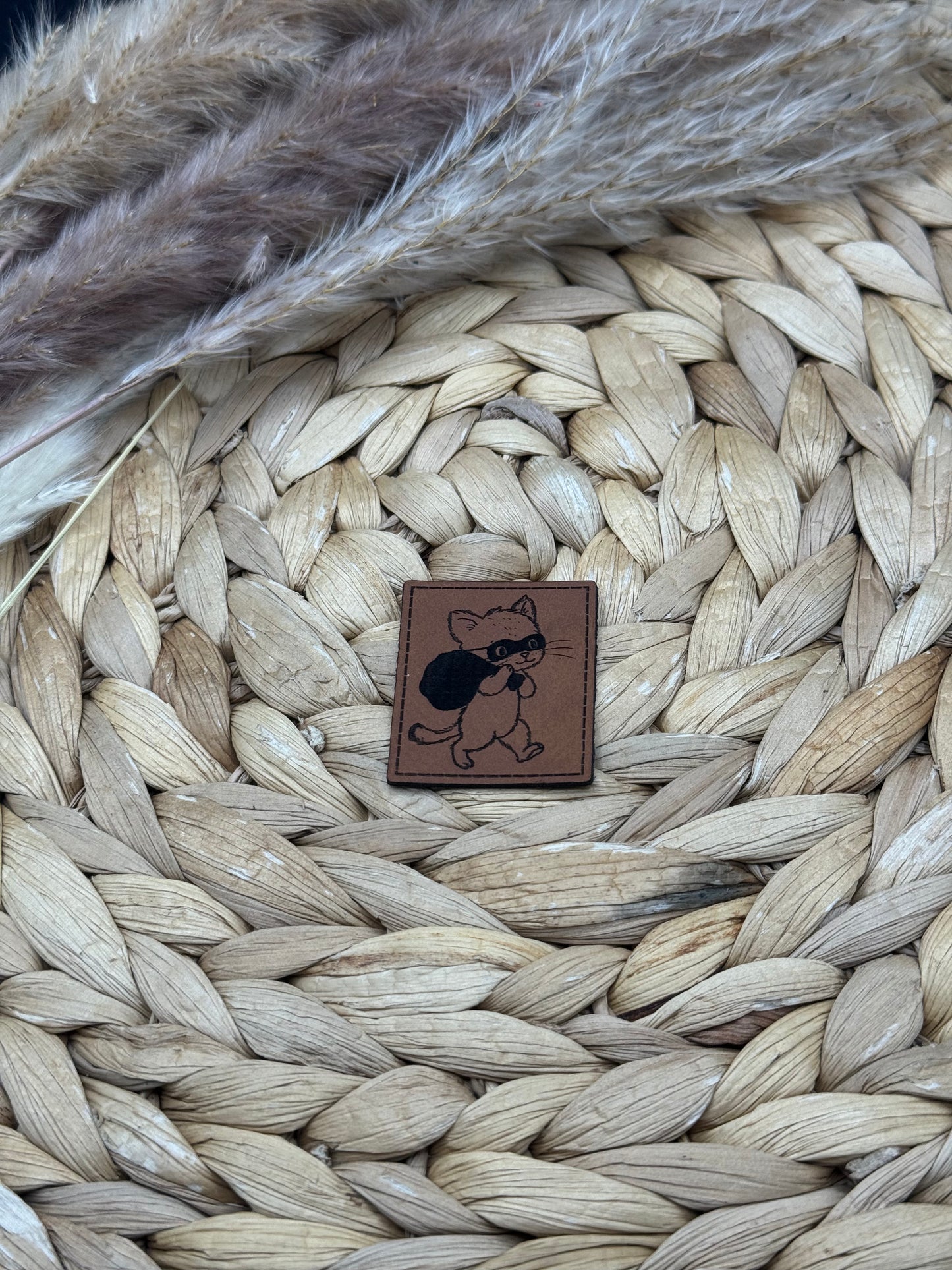 Kunstleder-Label Raubkatzen
