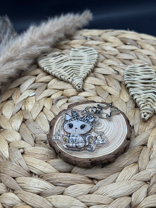 Schlüsselanhänger X-Mas Kitty 5cm