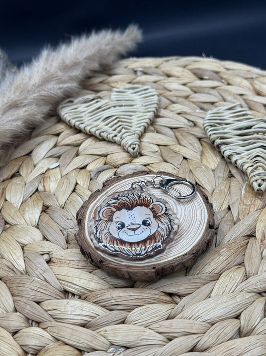 Schlüsselanhänger Löwe 5cm