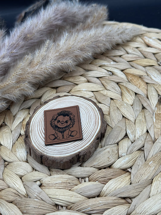 Kunstleder-Label Löwilein