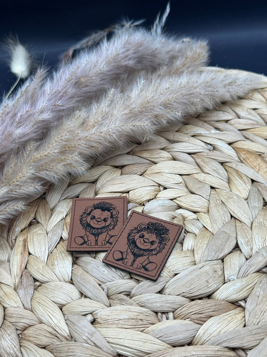 Kunstleder-Label Löwilein