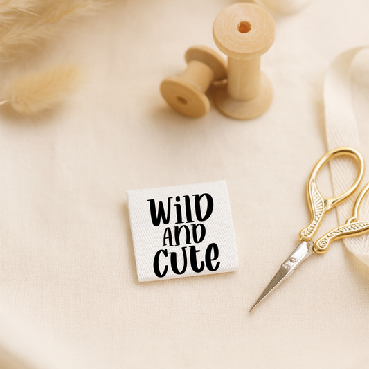 Vorbestellung: Weblabel Wild and Cute | 4 Stück