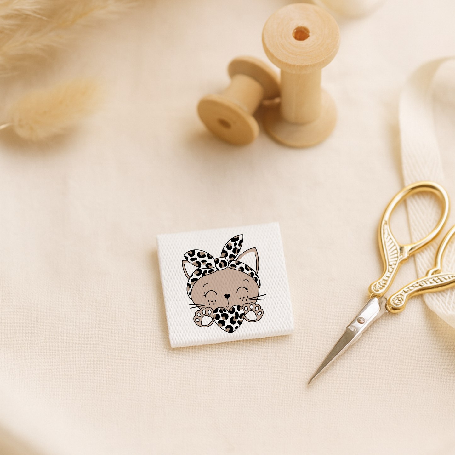 Weblabel Kitten Love | 4 Stück