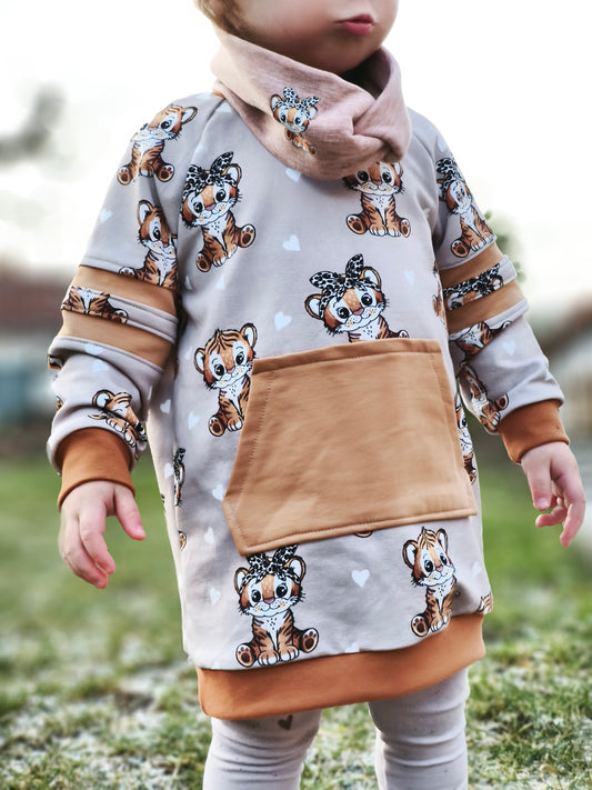 Bio French Terry Tigerchen Leo