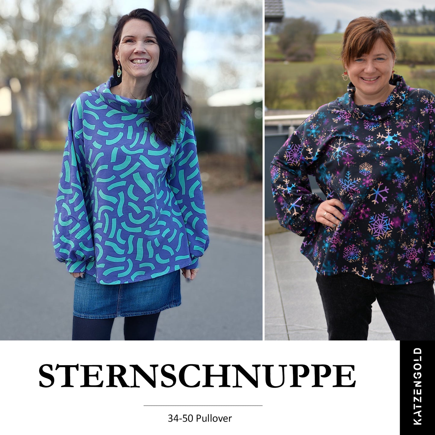 Pullover Sternschnuppe Damen 32-50