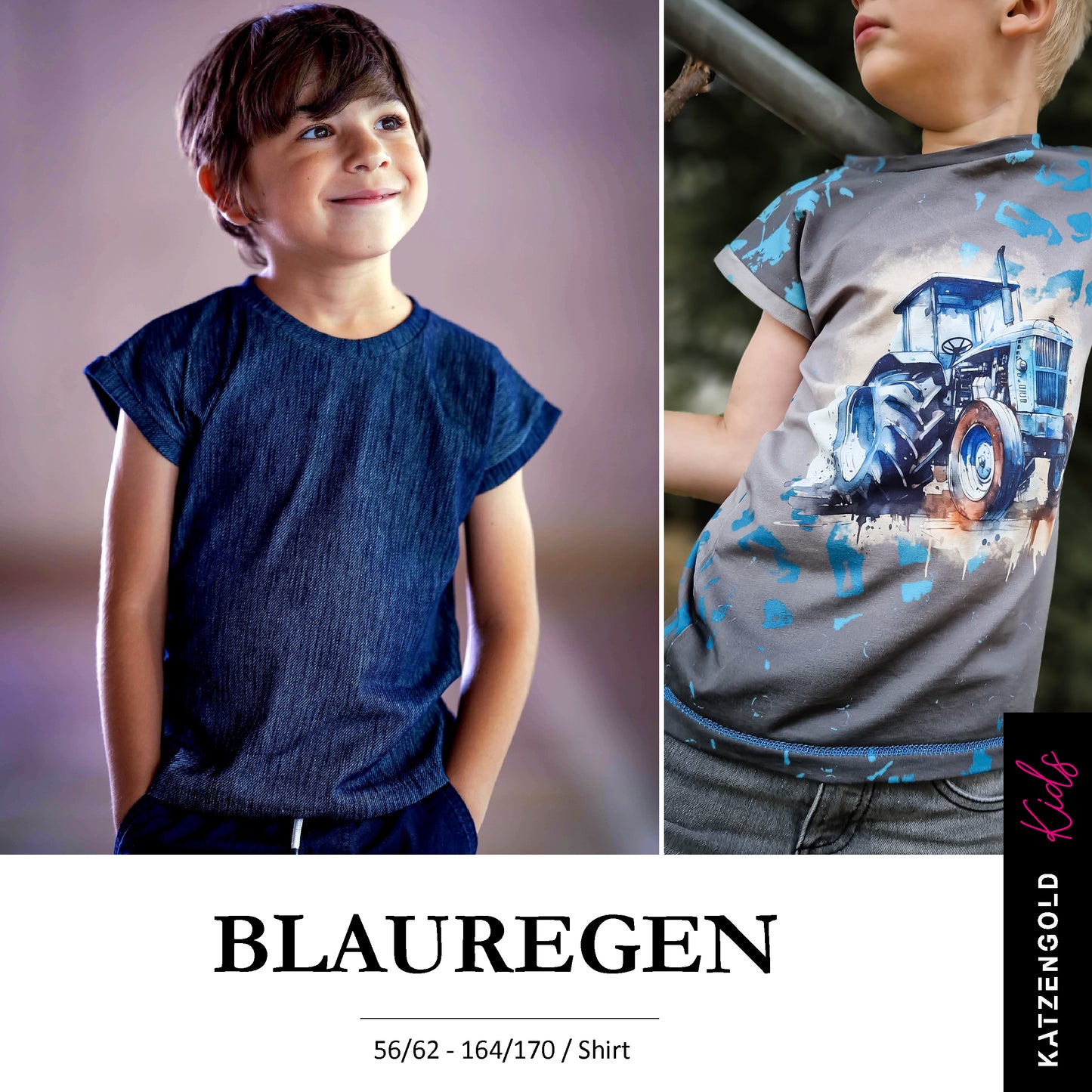 Shirt Blauregen Kids 56-170