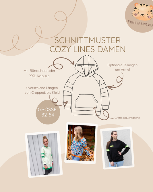 Cozy Lines Damen 32-54