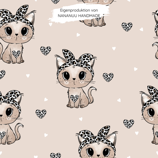 Vorbestellung: French Terry Leo Kitty