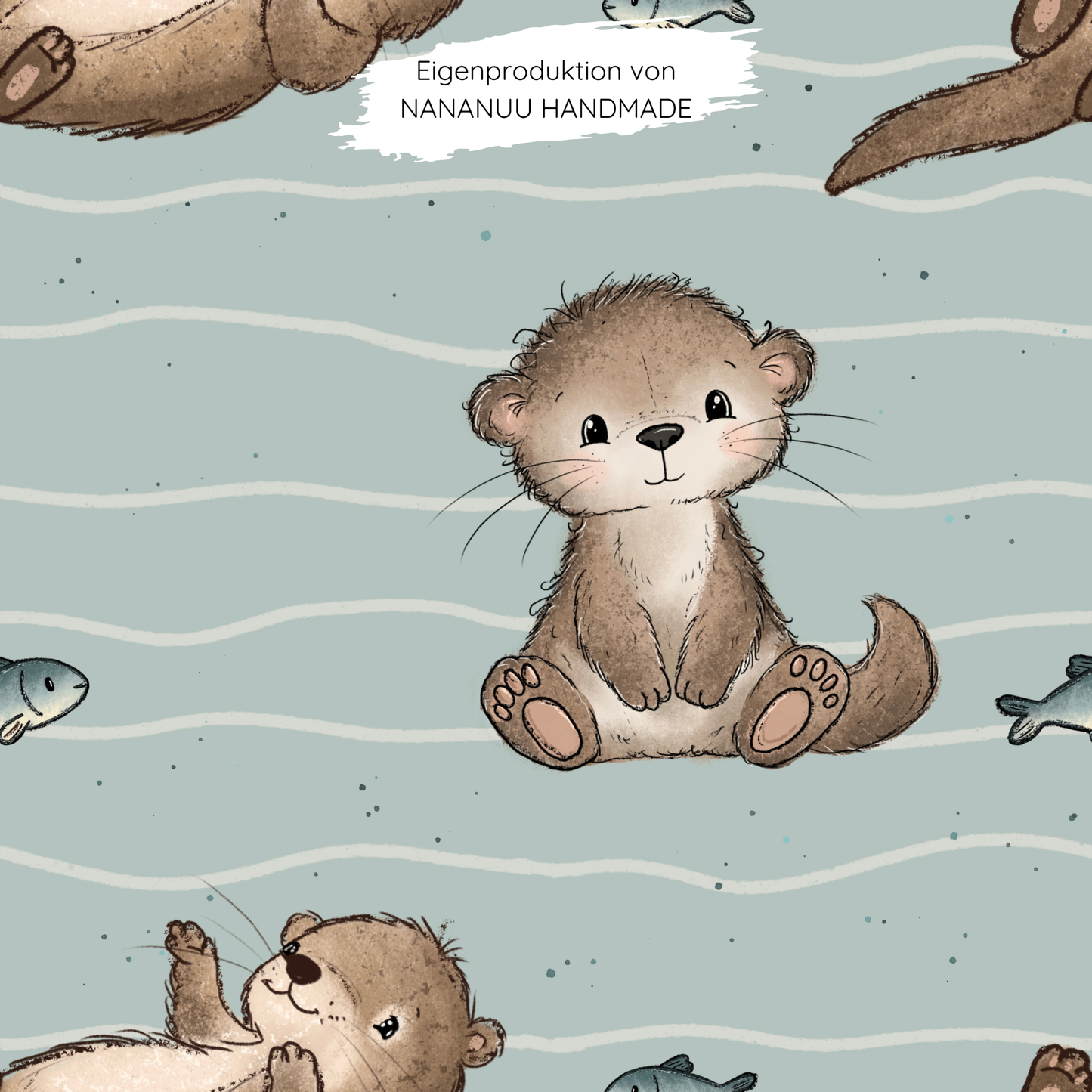 Vorbestellung: French Terry Otter