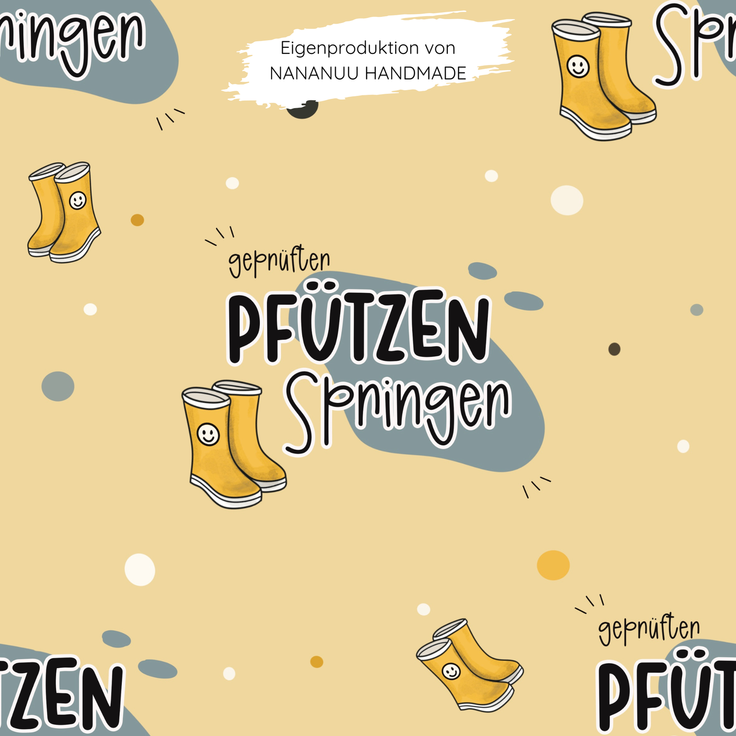 Vorbestellung: French Terry Pfützenspringer