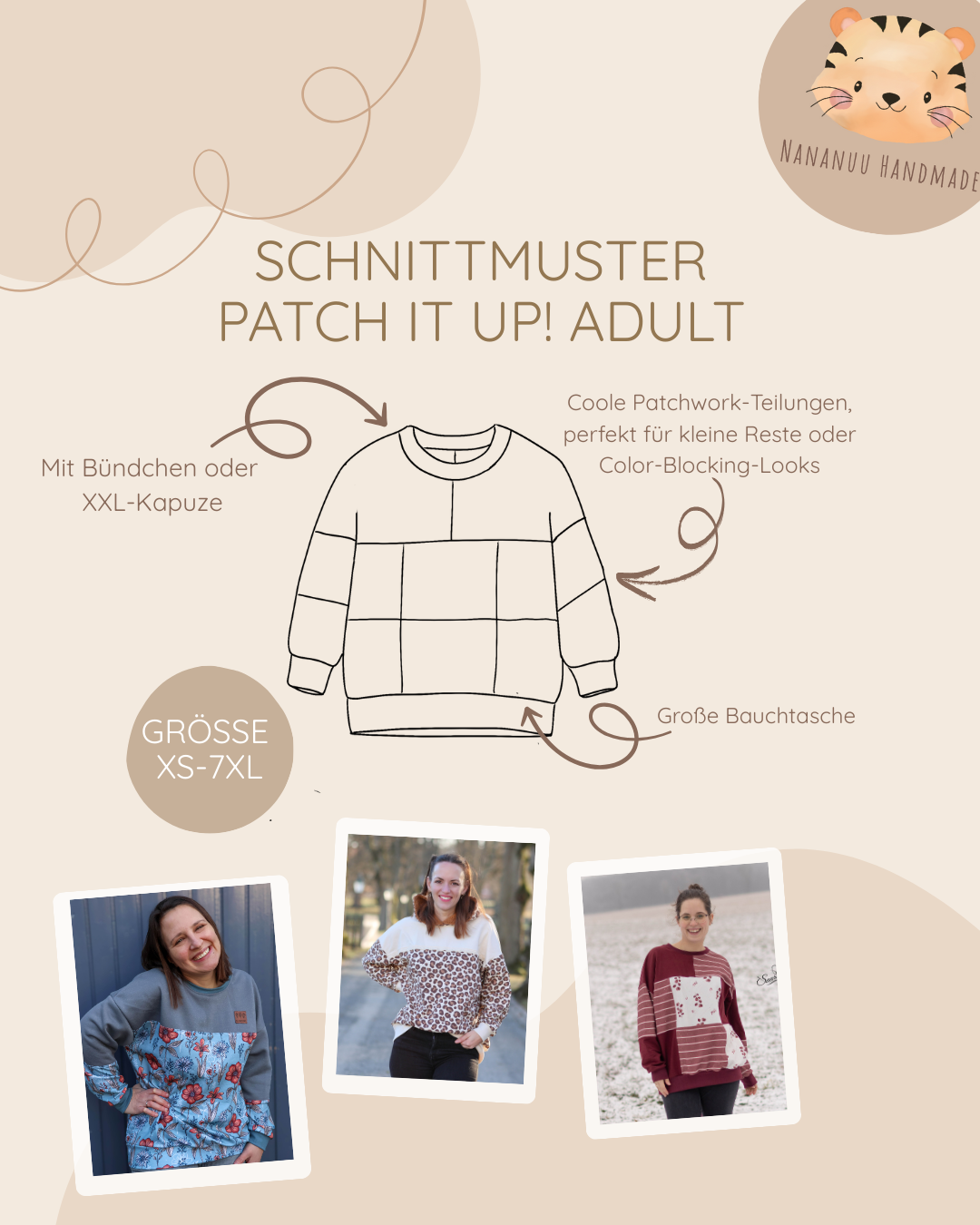 Patch it UP! Adult XS-7XL
