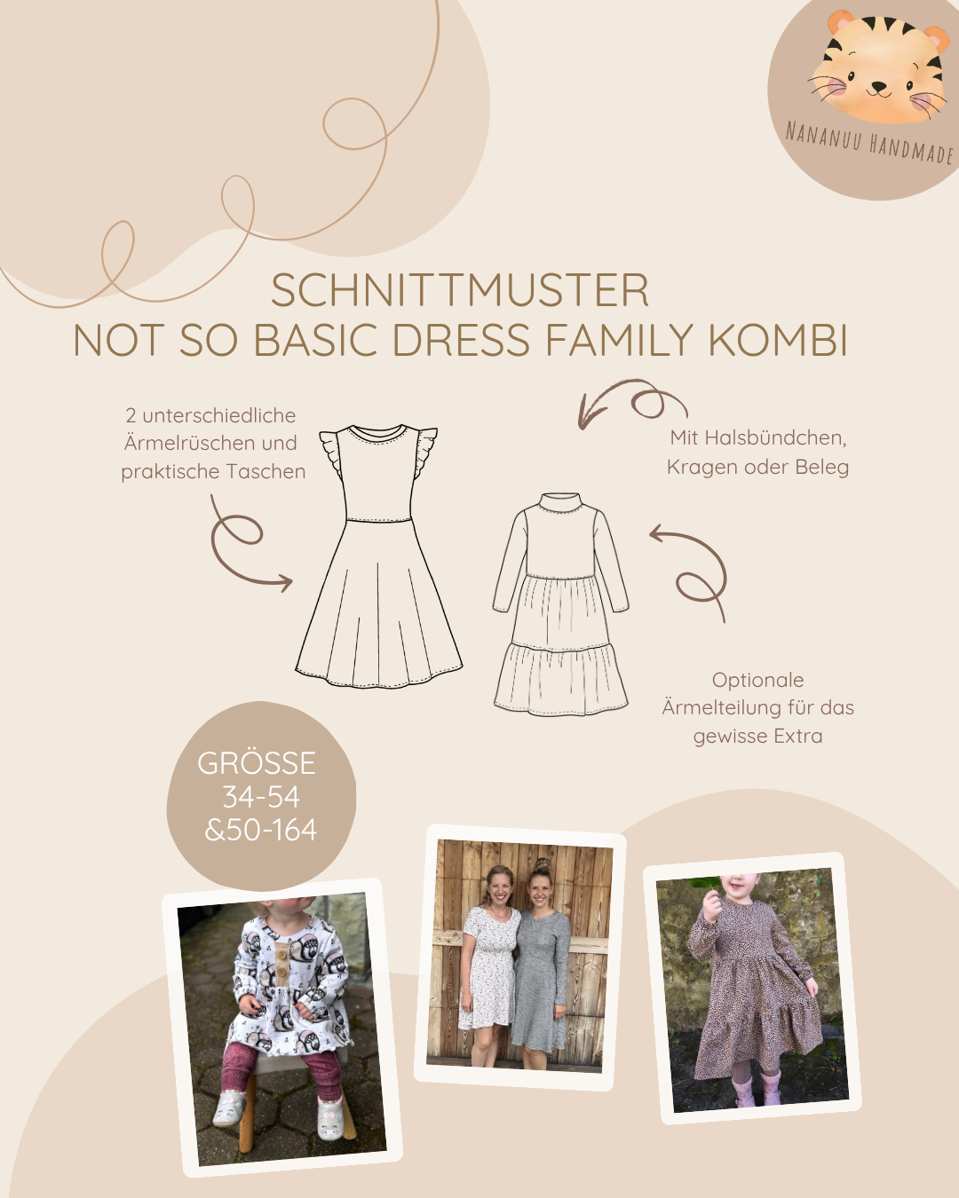 Not So Basic Dress FAMILY KOMBI