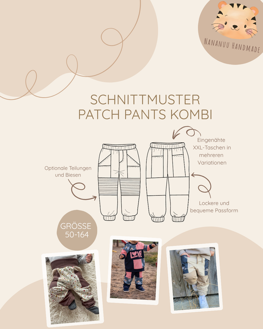 Patch Pants KOMBI 50-164