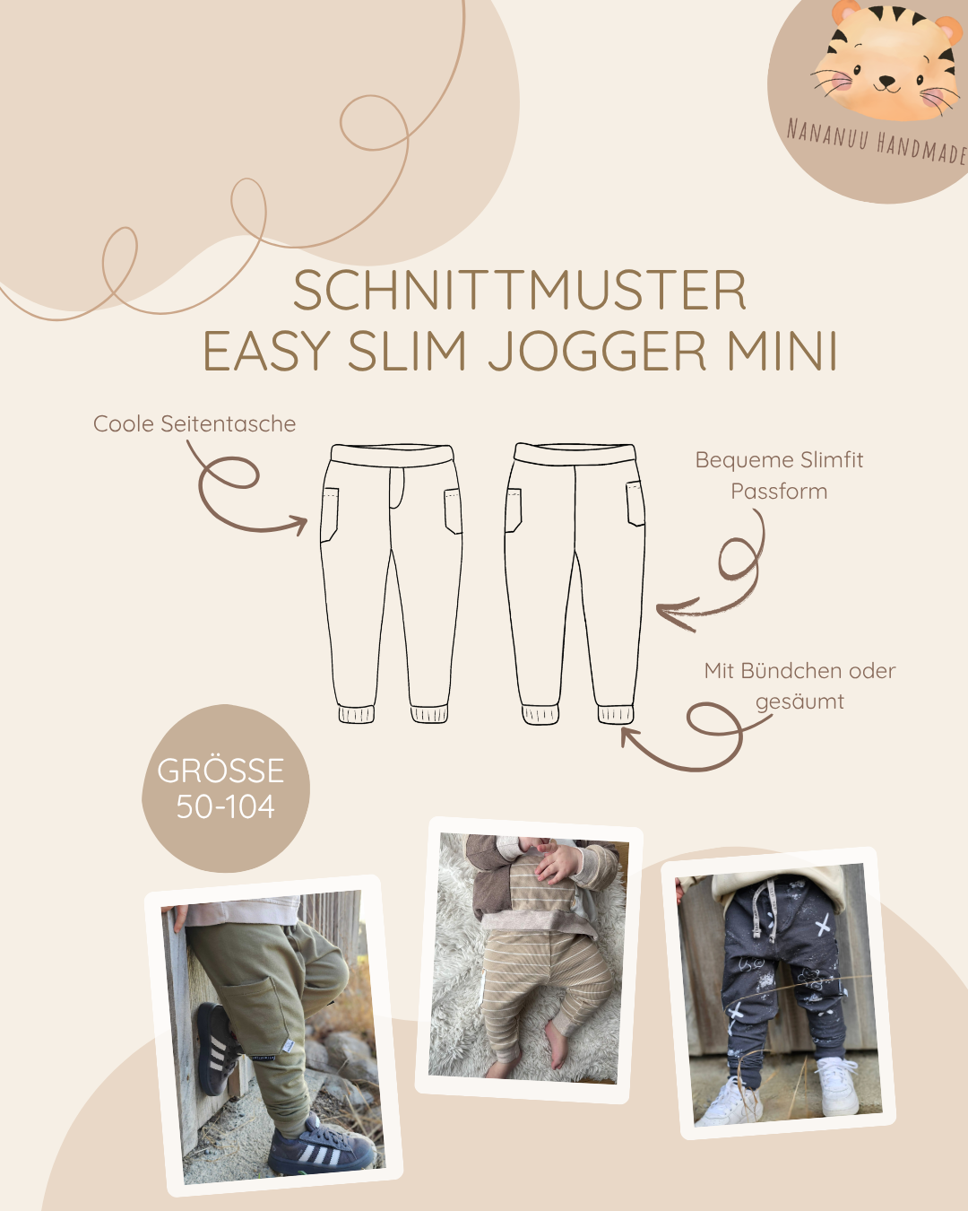 Easy Slim Jogger MINI 50-104