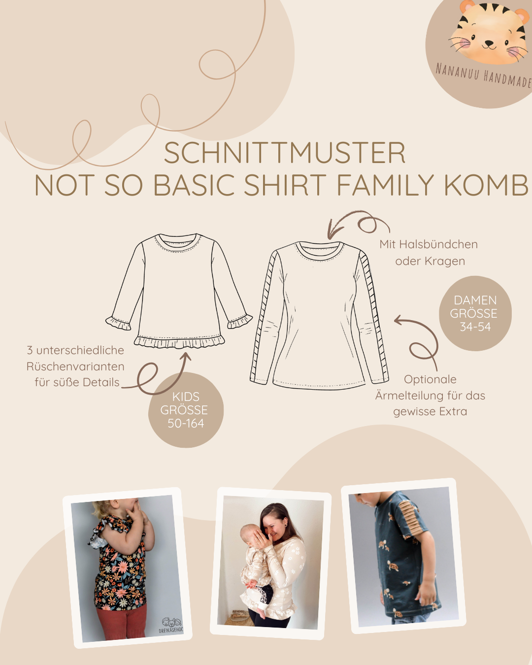Presale: Not So Basic Shirt FAMILY KOMBI