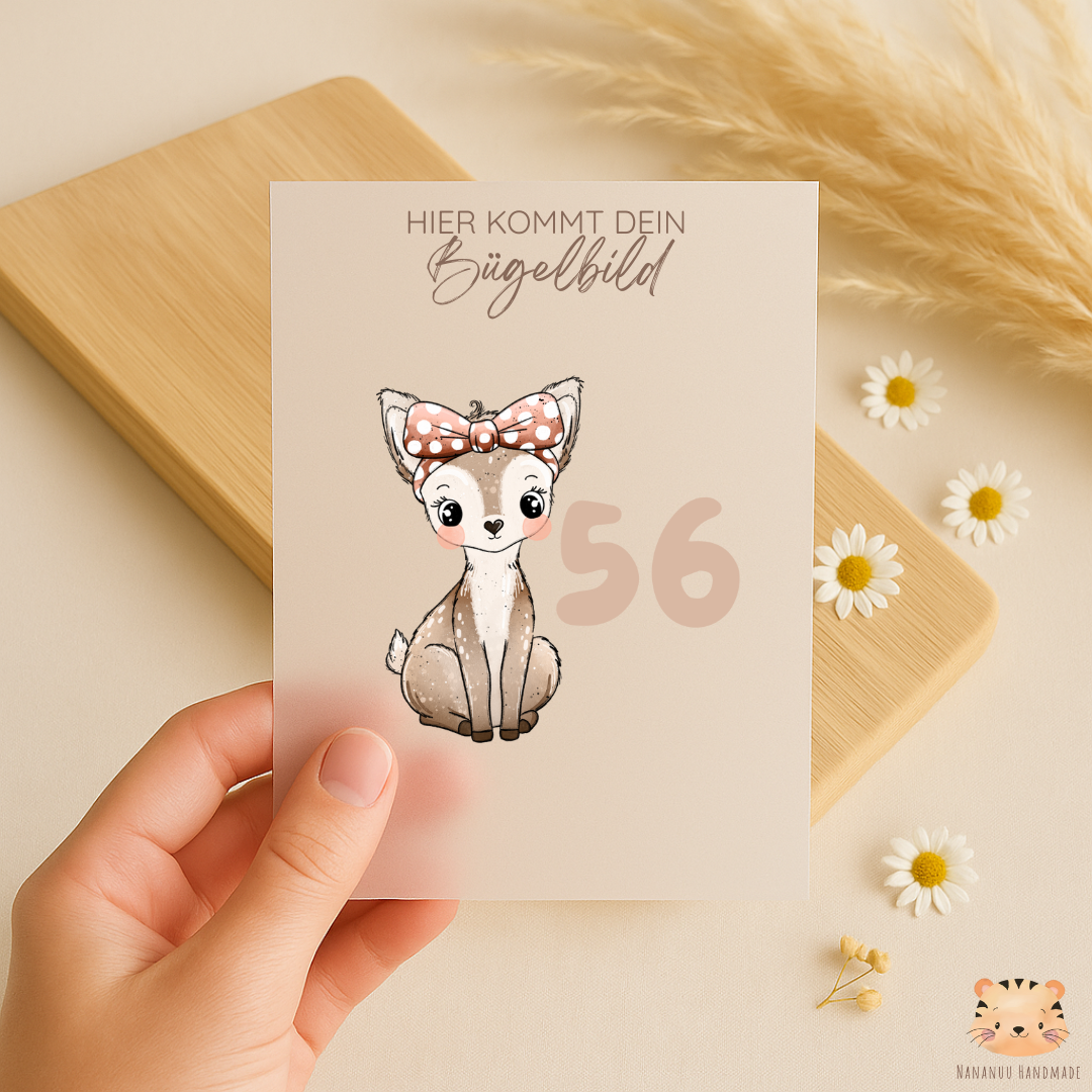 Größenlabel Rehkitzi