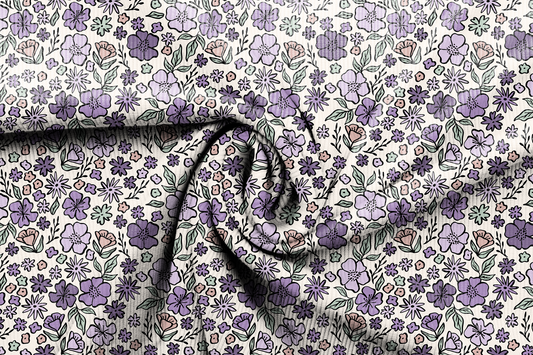 Rib Jersey Blumentag