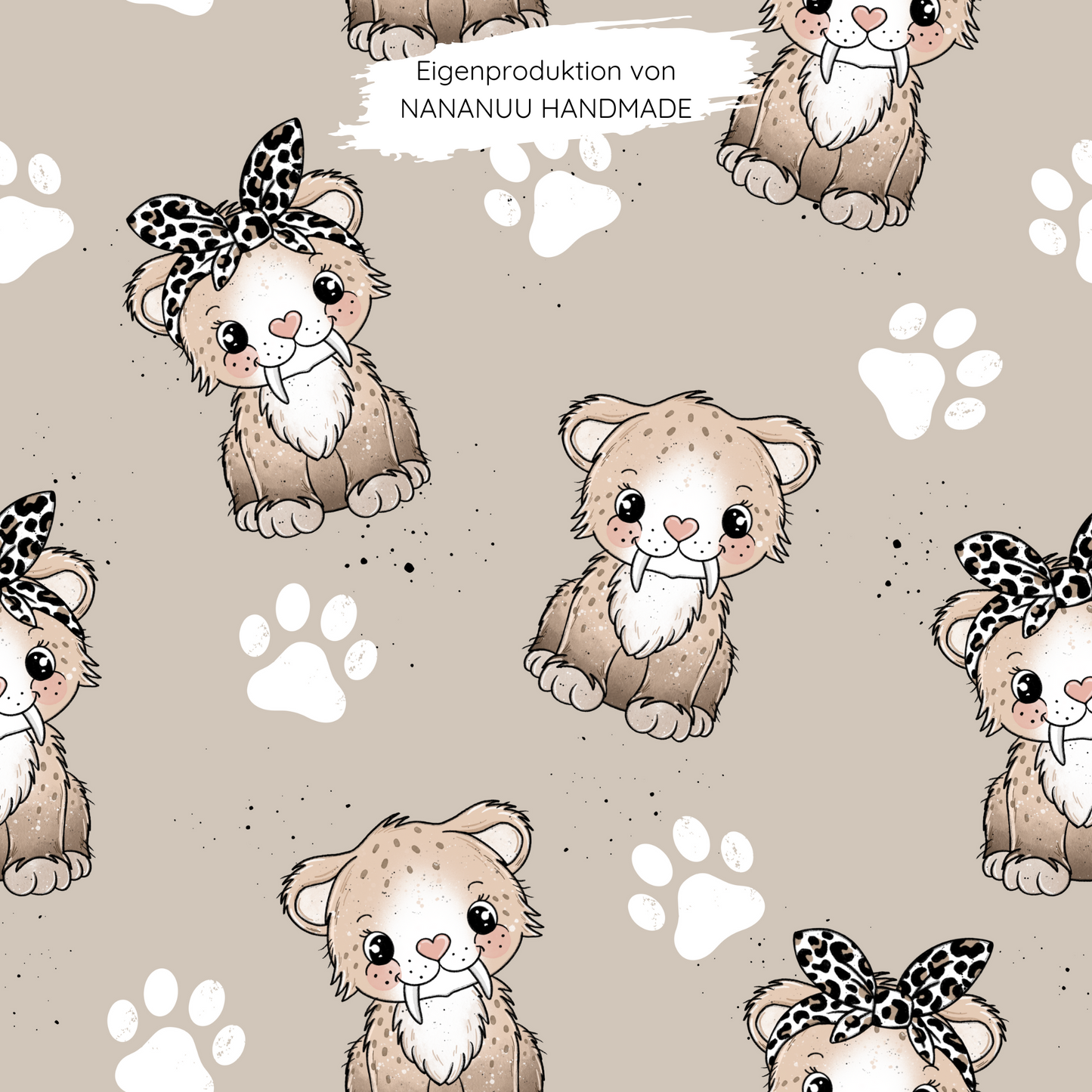 Bio French Terry Säbelzahn Girl